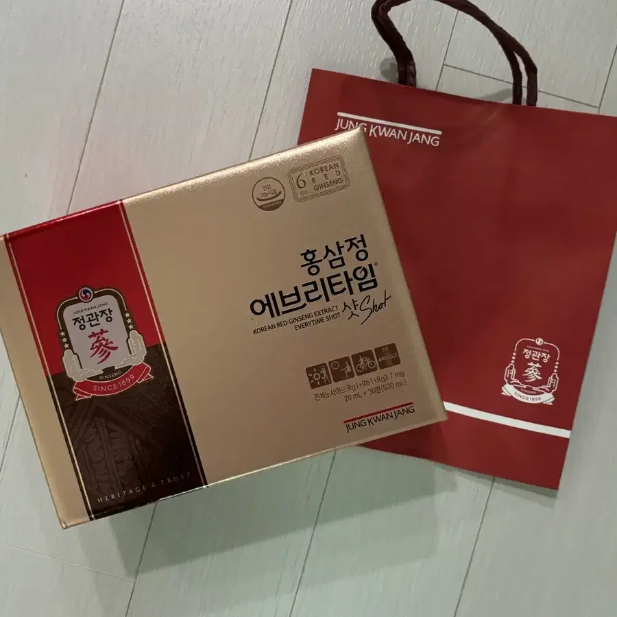 (새상품)정관장 홍삼정 에브리타임 샷 (20ml x 30병)