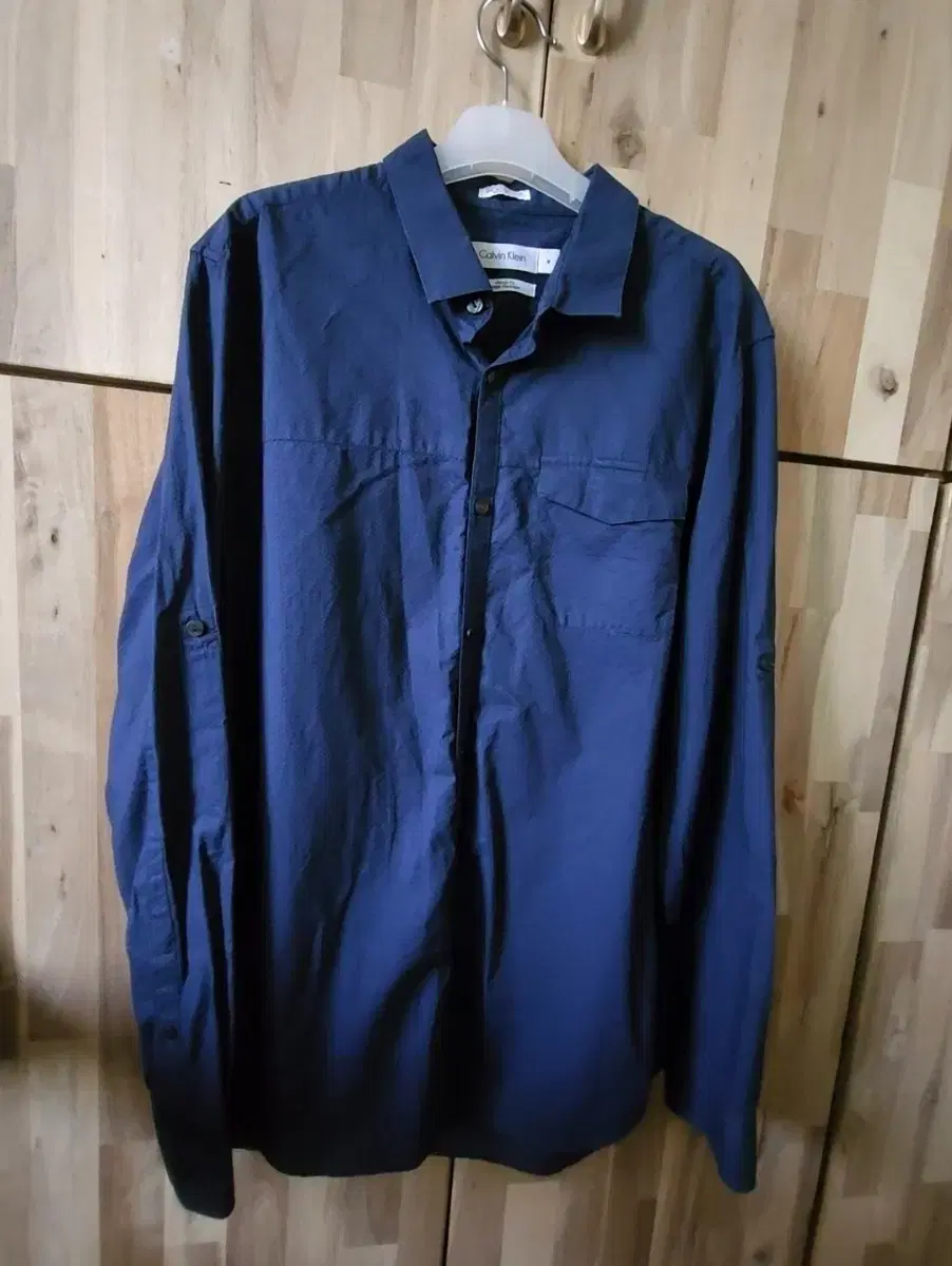 CK/classic fit long sleeve shirt M"