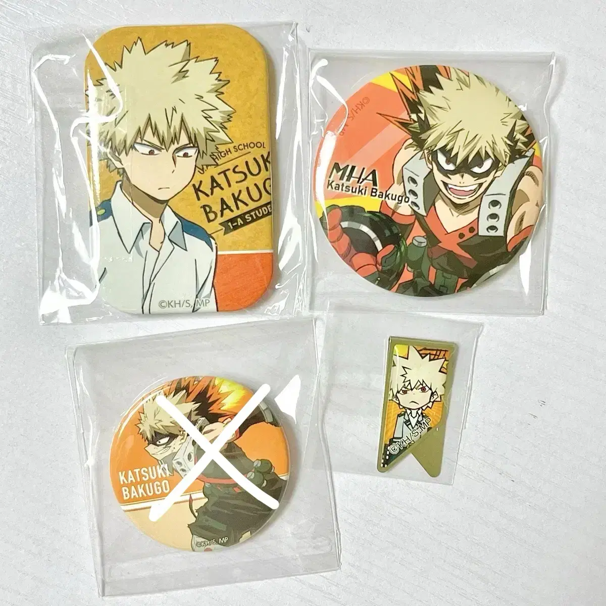 Bakugo Can Badge Clip Hiroaka Nahia Daihia Daihia Daihia Daihia Daihima