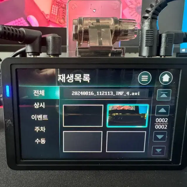 블랙박스 4채널 현대테크나비KS-TN FHD 64GB GPS 팝니다. 0