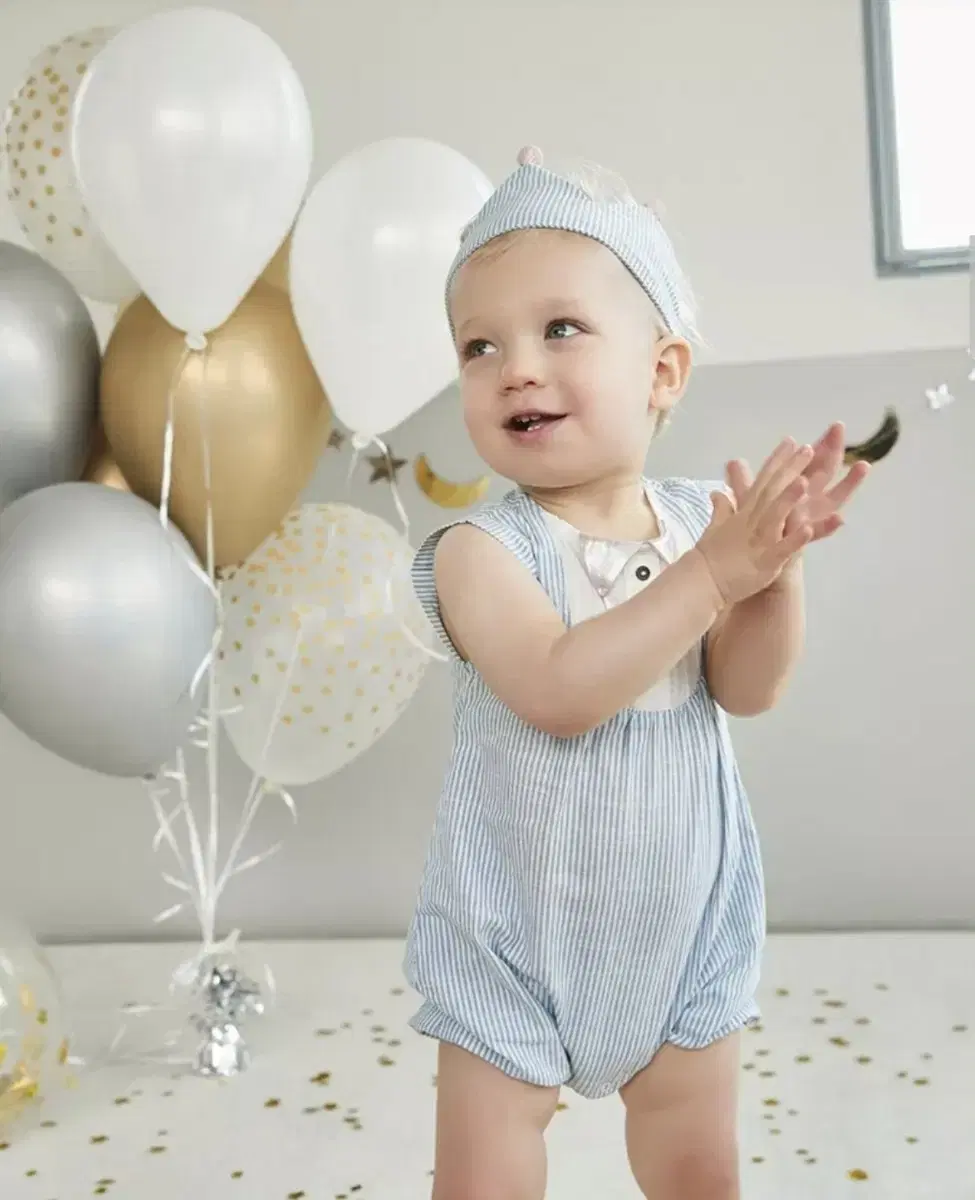 밍크뮤 쌍둥이 아기옷 우주복