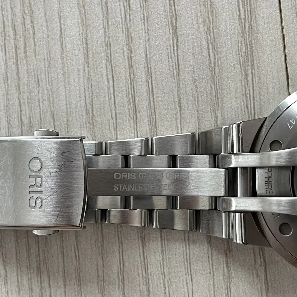 오리스 ORIS 애커스 블랙 43.5mm