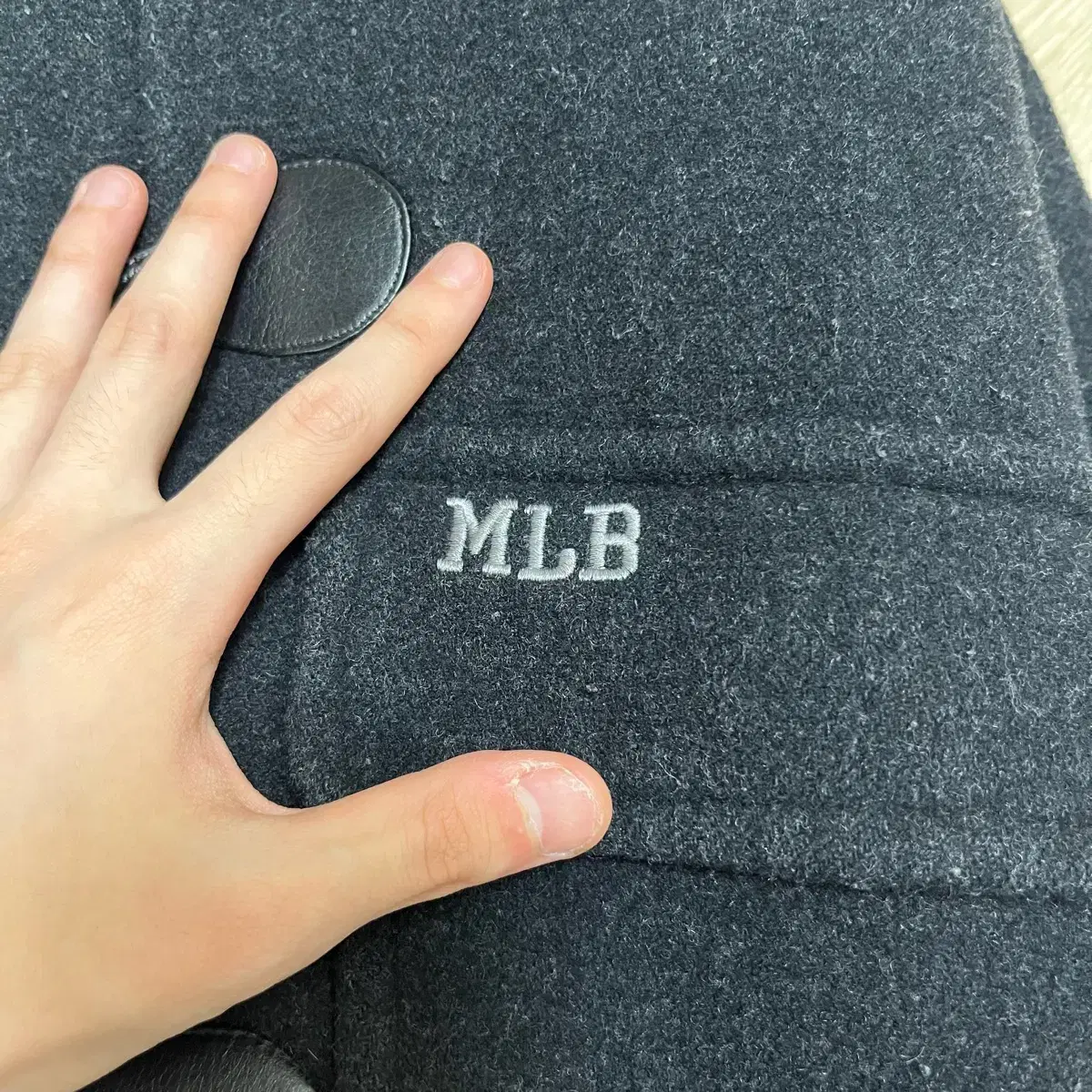 엠엘비 MLB 남성 모직 더플 떡볶이코트 L/100