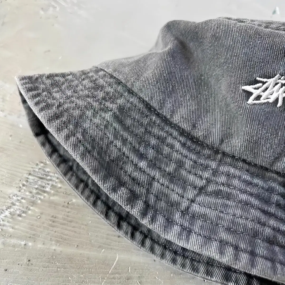 스투시 스탁 버킷햇 Stussy Stock Bucket Hat 데님