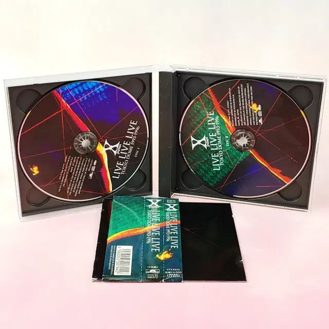 X-JAPAN 엑스재팬 라이브 도쿄돔 1993-1996 오디오CD