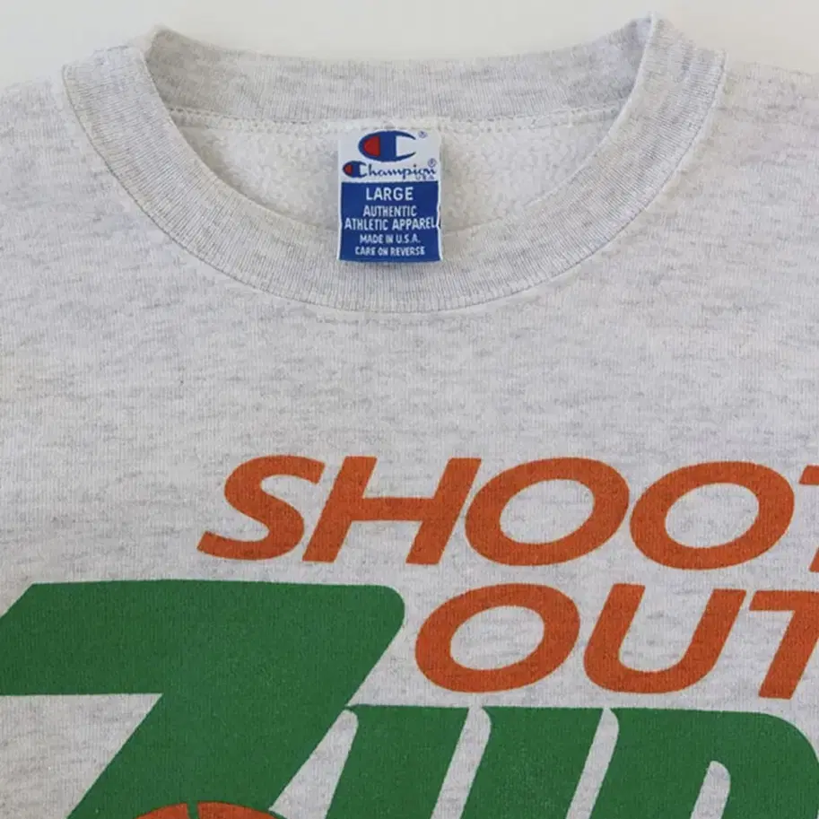 90'S CHAMPION SHOOT OUT 7UP SWEA T-SHIRT