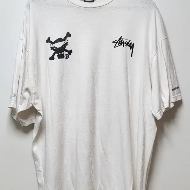 Stussy X Battle Axes 스투시 반팔티 XL