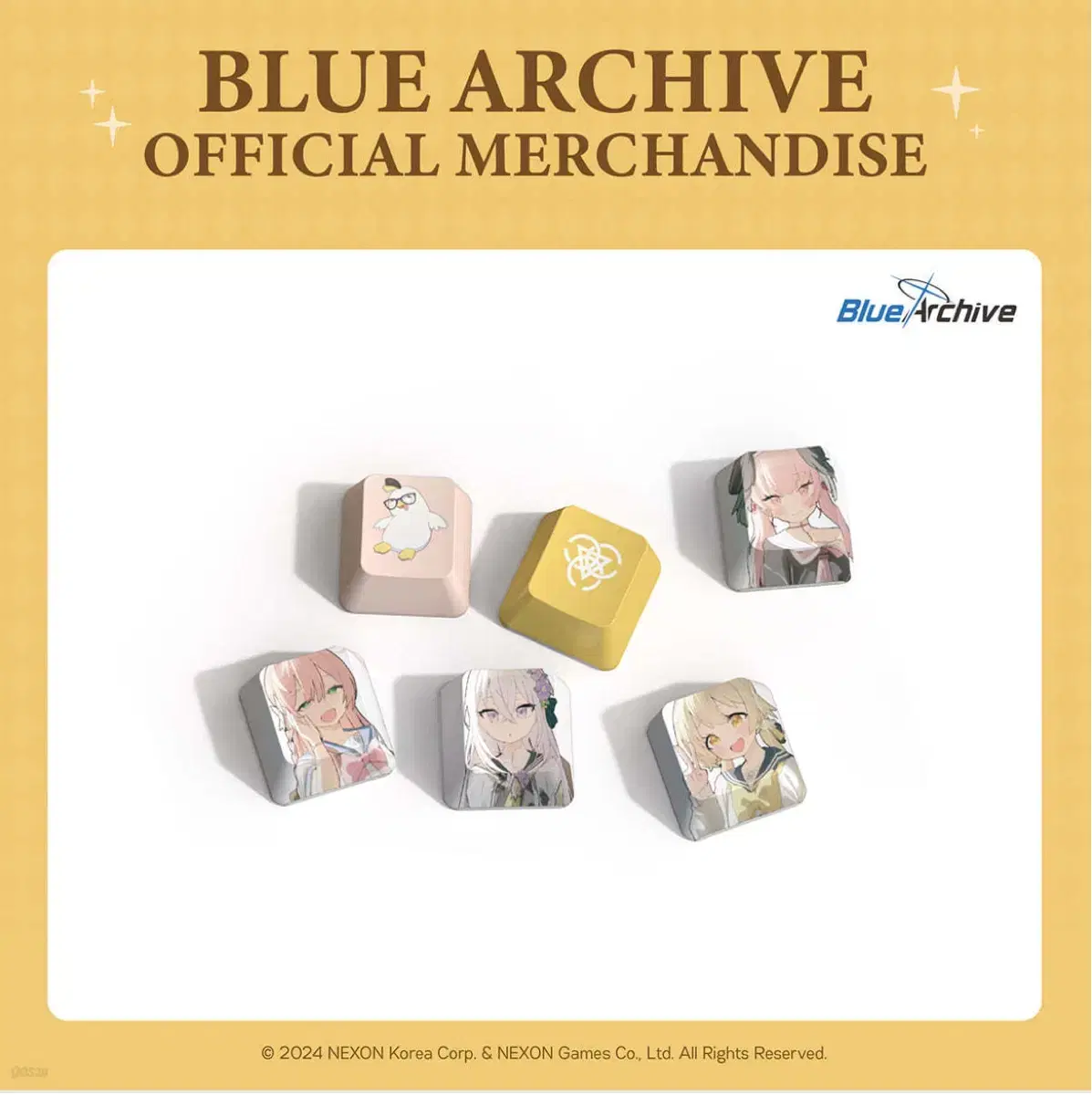 [Unsealed] Bloo Archive Official 2.5 Anniversary Supplemental Class Key Cap