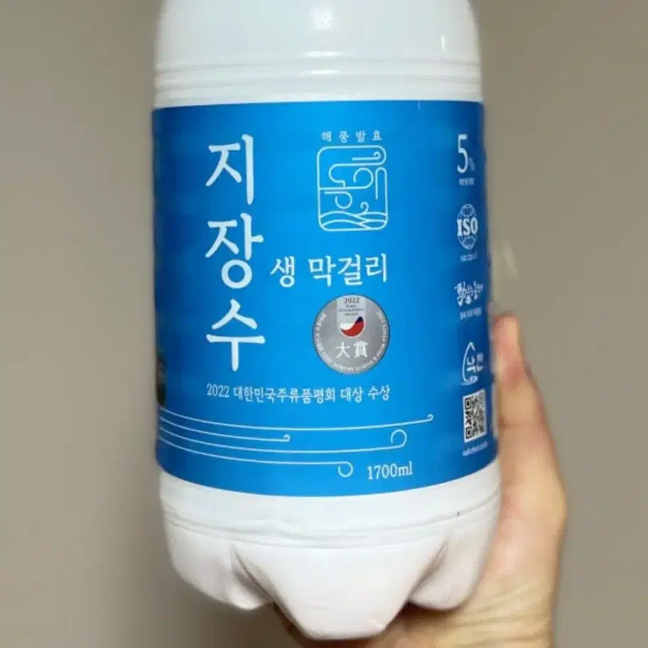 지장수 생막걸리 1700ml