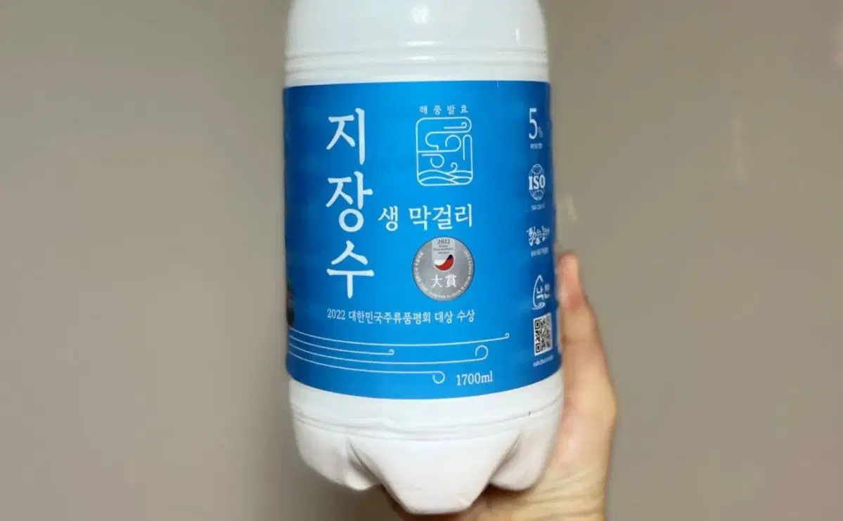 지장수 생막걸리 1700ml