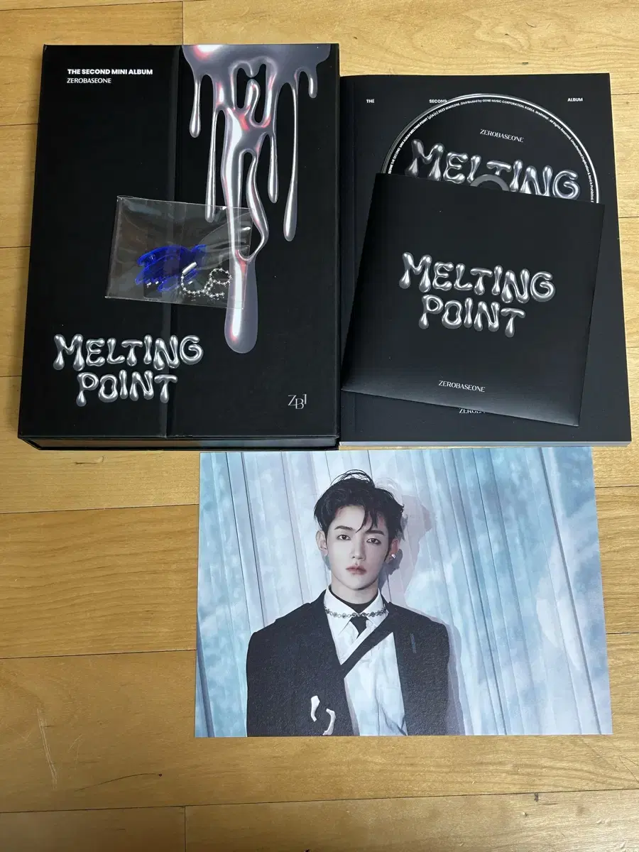 Photocard included) Zerobaseone zb1 Vol. 2 Melting Point album photobook Full unsealed