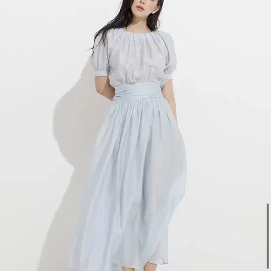 하나보 no.4 dress 아보아보 여름반팔원피스 셔링밴딩원피스