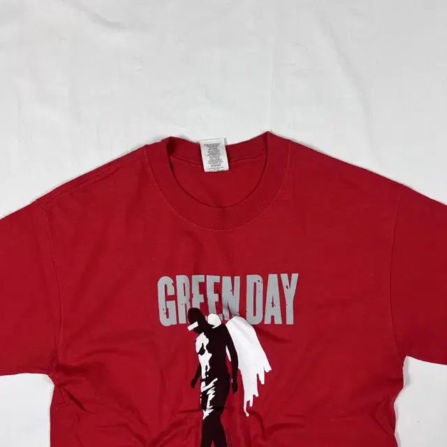 2004년도 그린데이 green day 밴드 프린트 반팔티