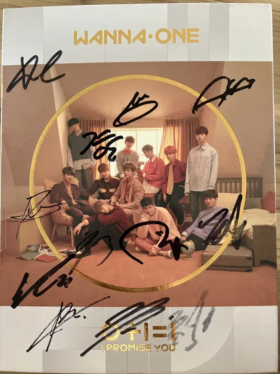 Wanna One Autographed Albums