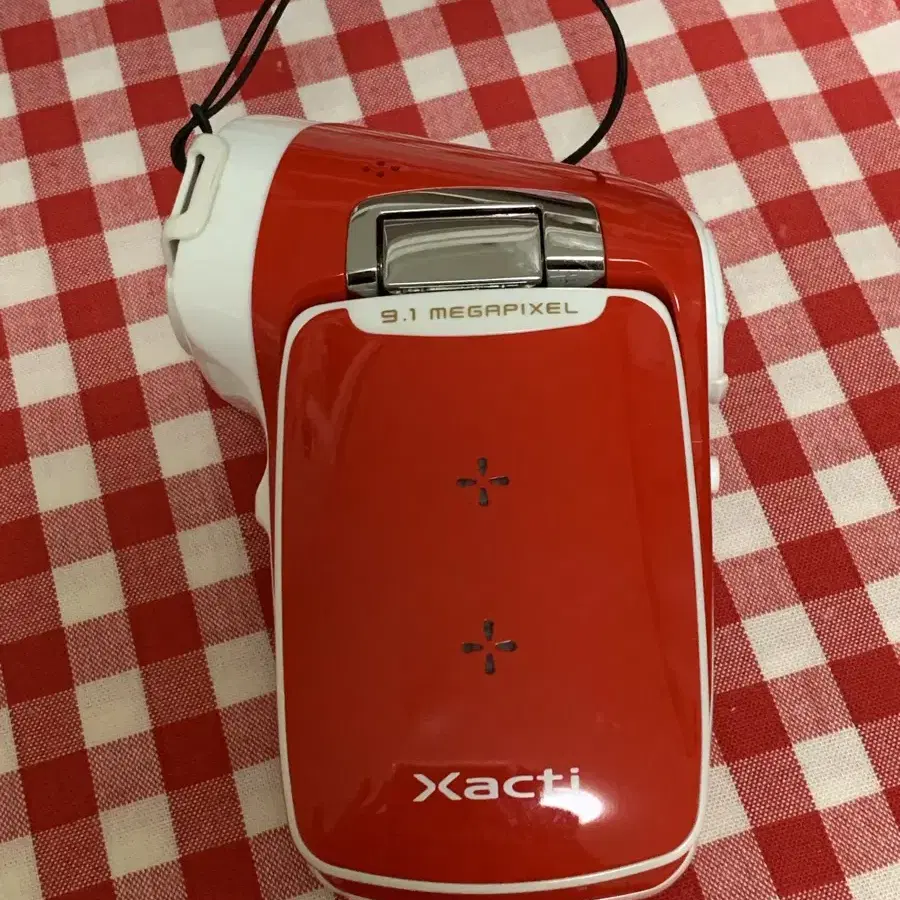 산요 작티 sanyo xacti cg9 레드 백예린 캠코더 디카