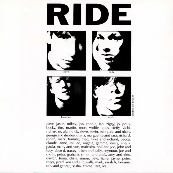 Ride - Nowhere (CD) 영국반 디지팩 2022 민트급 중고