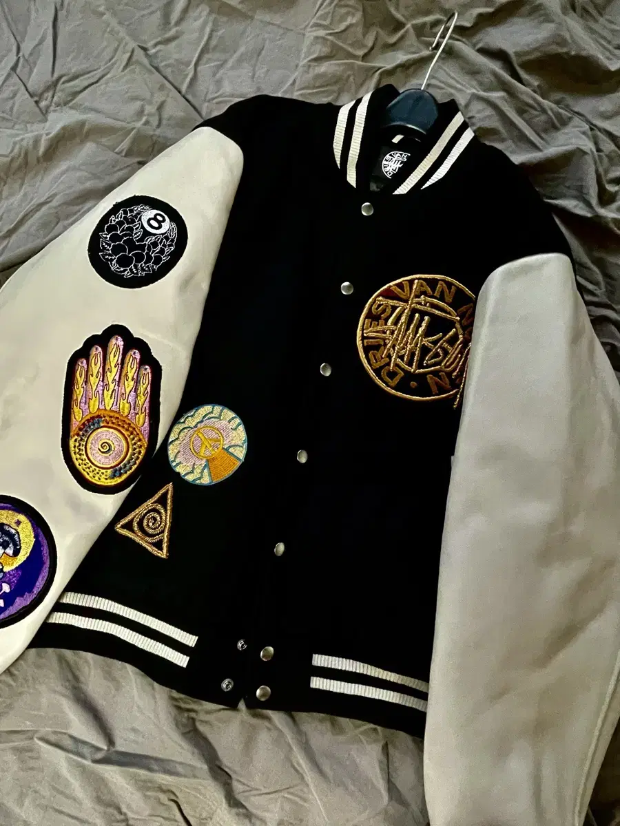 [L]Stussy x Dries Van Noten Varsity Jacket