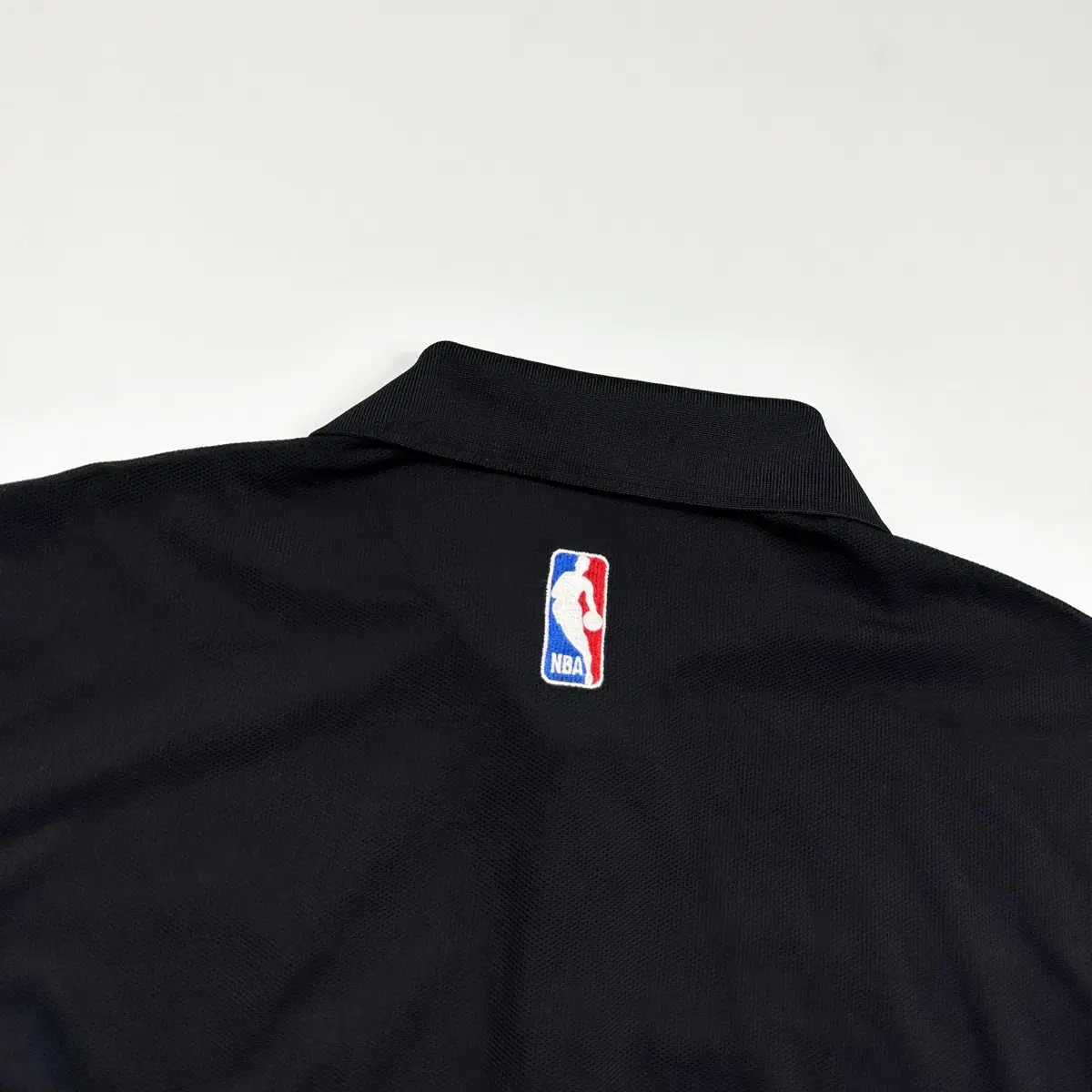 (XL) 나이키 올드스쿨 NBA 아시아 챌린지 반팔 카라티 블랙