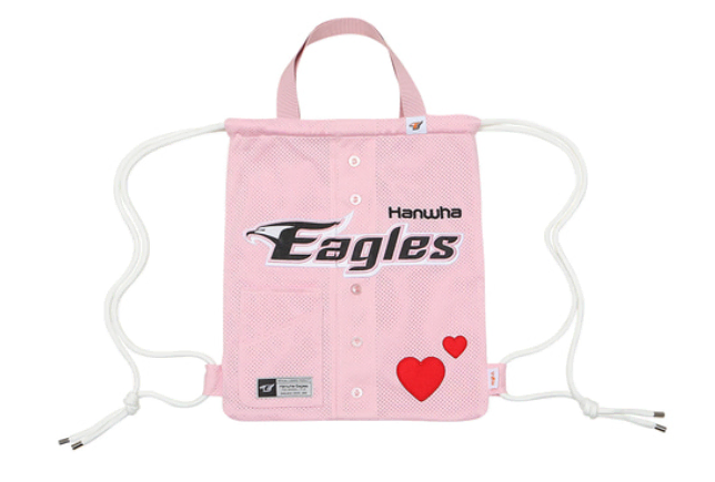 Hanwha Eagles Pink Jersey Dark Gray