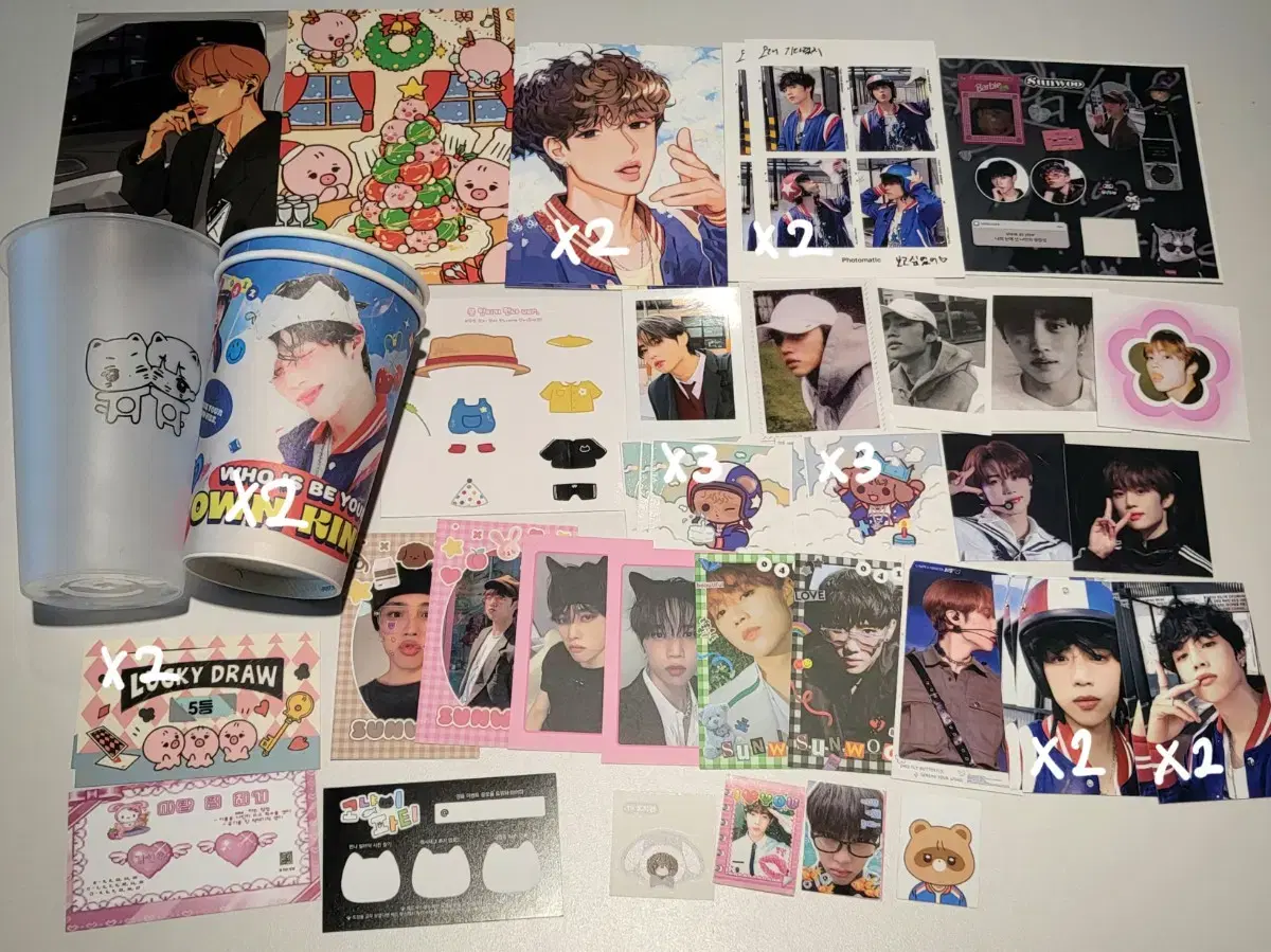 The Boyz sunwoo unofficial goods