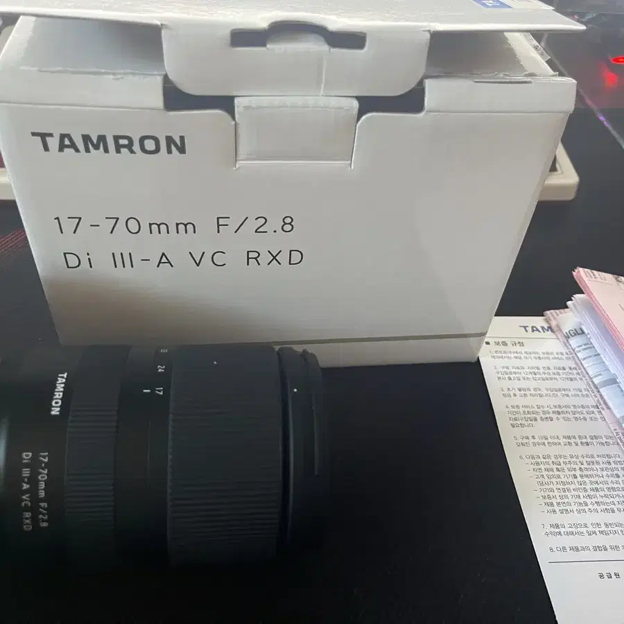 탐론17-70 f/ 2.8 vc rxd