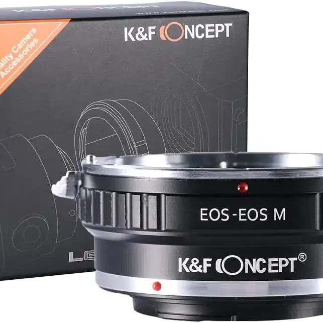 K&F EOS-EOS M/ 캐논 EF 렌즈-캐논 EF-M 바디 어댑터