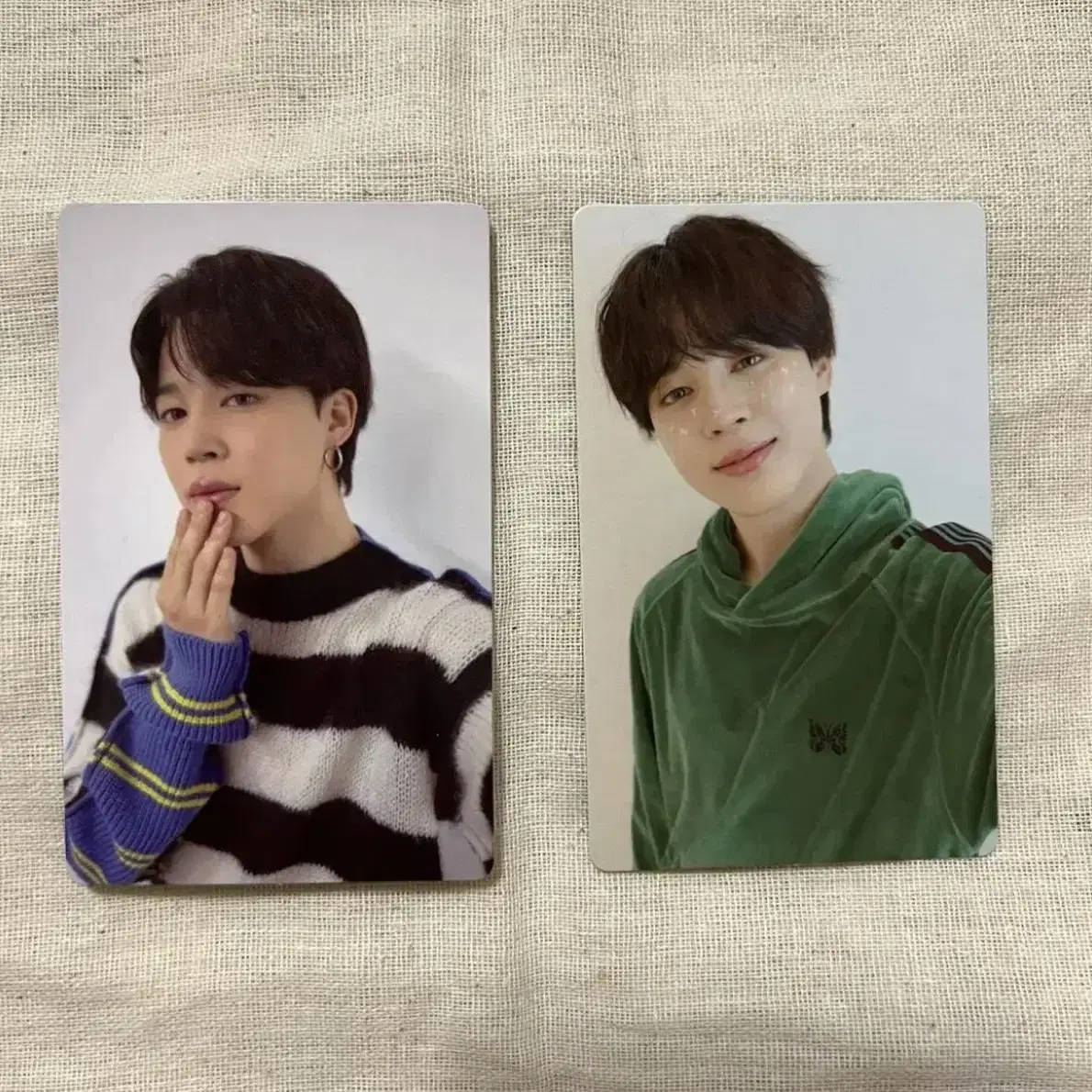 BTS MEMORIES OF 2018 Blu-ray ジミン BTS Jimin Memories 2018 Blu-ray Official Photo Card With