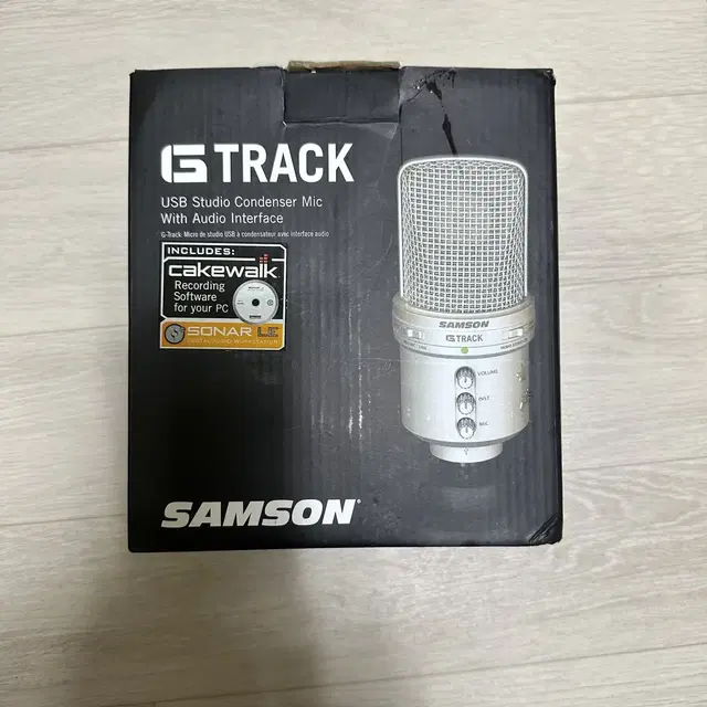 SAMSON G TRACK USB 콘덴서 마이크