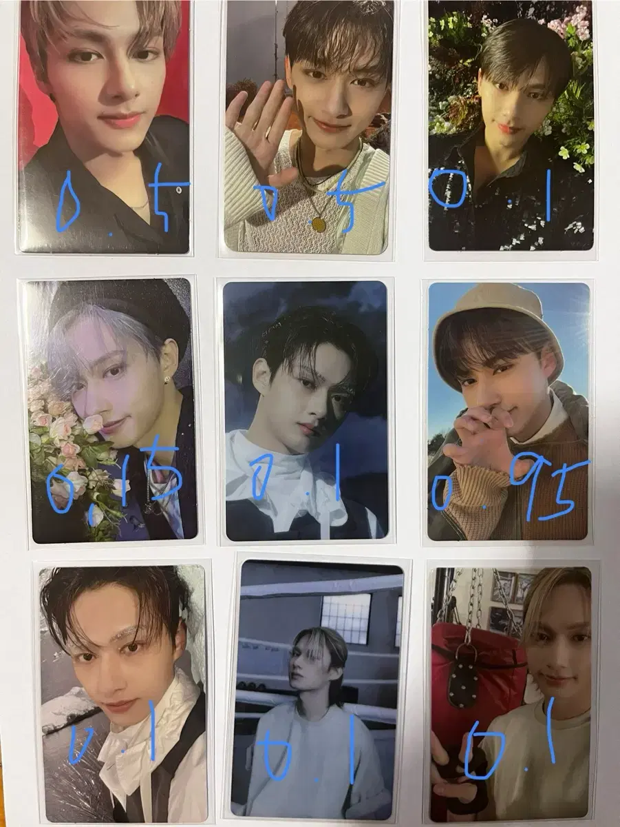 Sevenchin jun Moon Junhee photocard photocard FeatherSun Sector17 FML