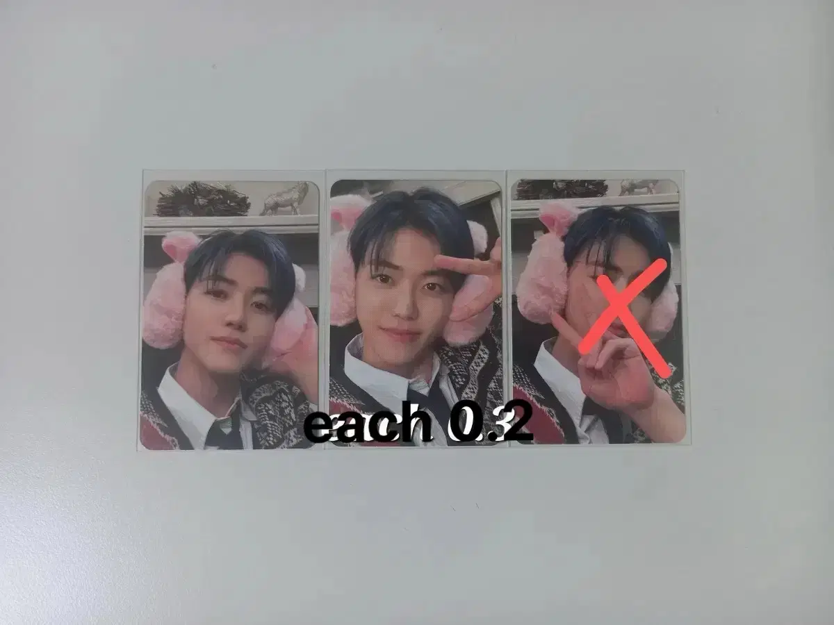 Christmas jaemin photocard