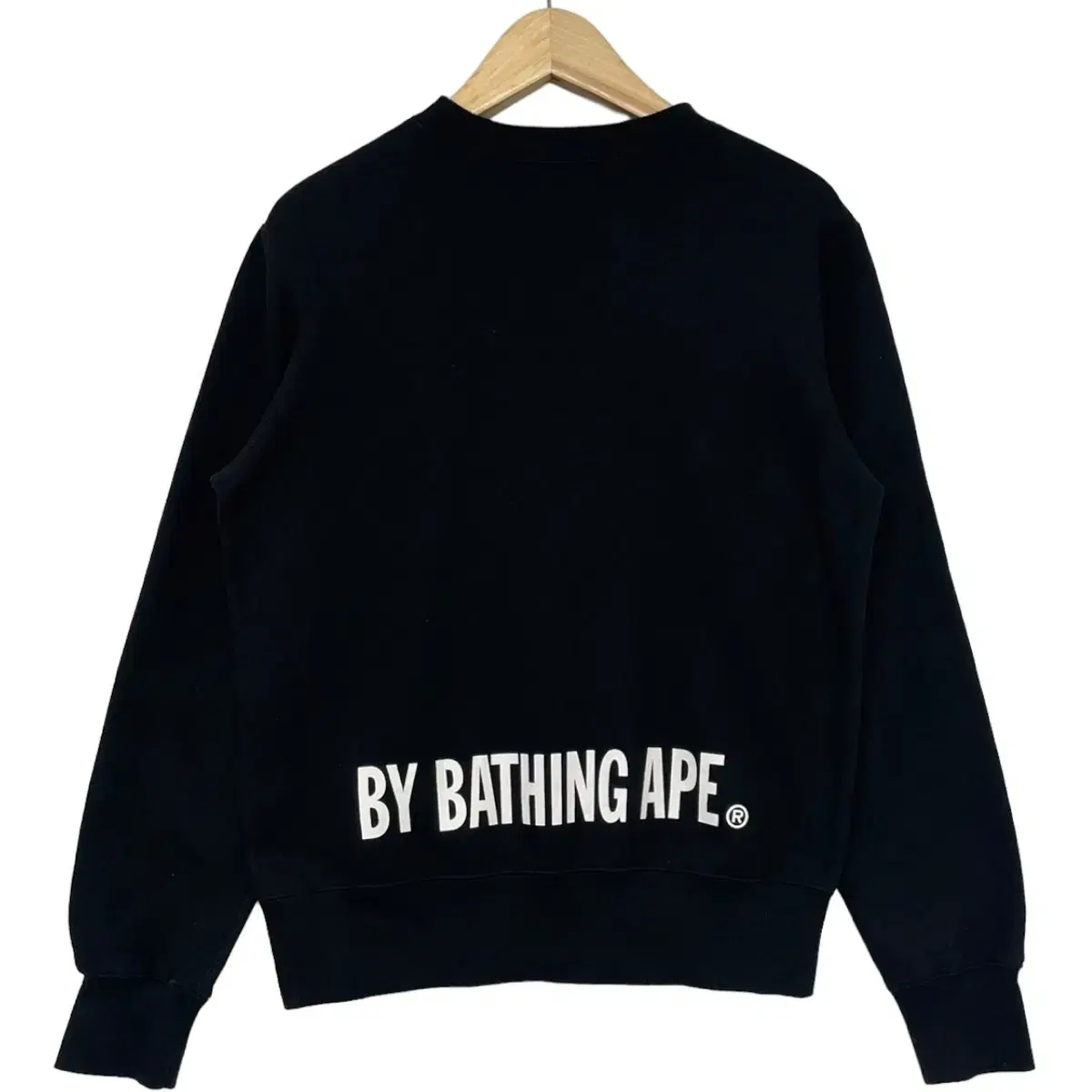 베이프 Bape 빅 사루페이스 맨투맨 블랙