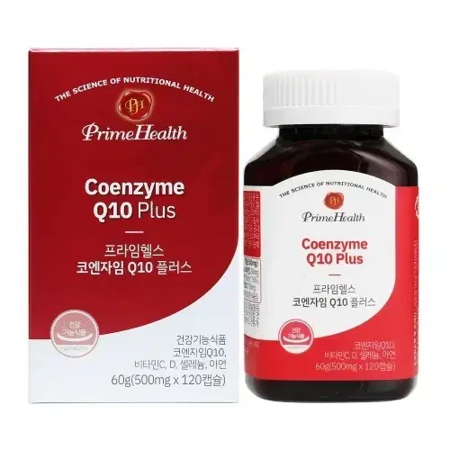 프라임헬스 코엔자임 Q10플러스 500mg x 120캡슐 리뉴얼