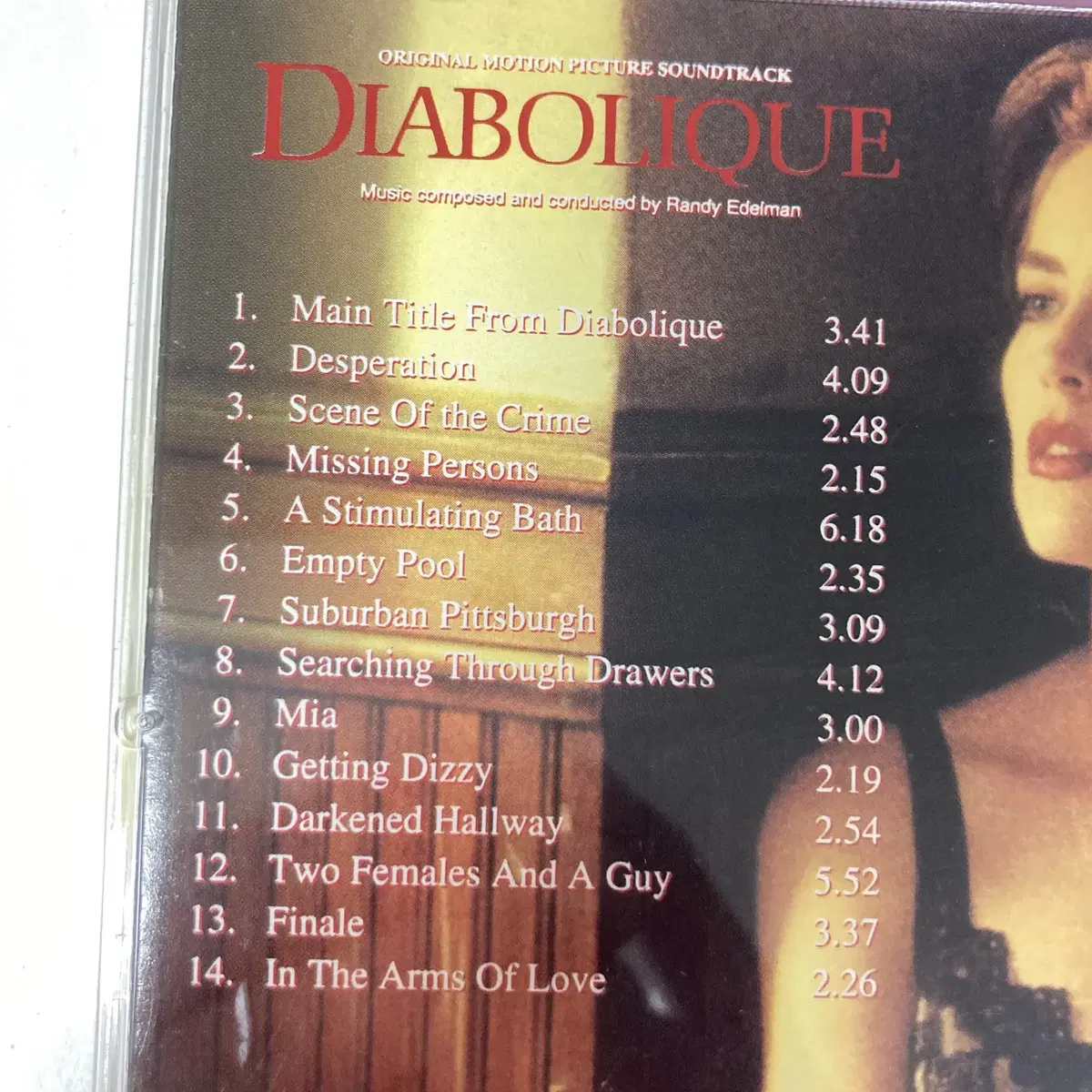 [중고음반/CD] 디아볼릭 Diabolique 영화음악 OST 샤론 스톤