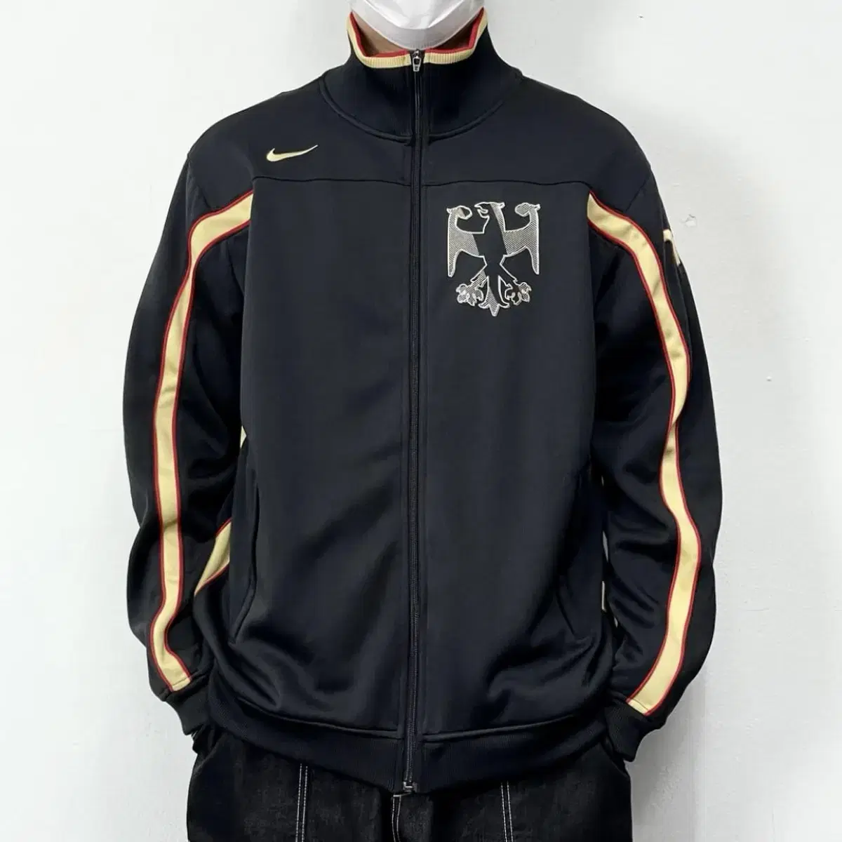 Nike Swoosh Oversized Piping Germany Track Top Jersey