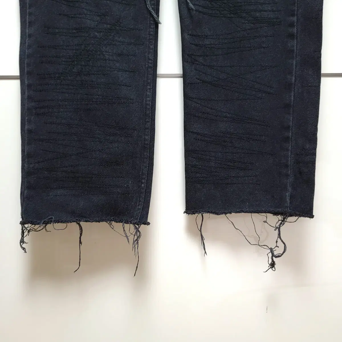 에씰미 WIDE PUNK DENIM PANTS (M)