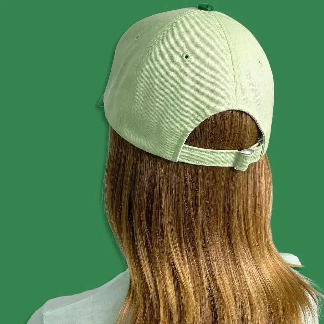 페일제이드 볼캡 초록 contrasting cap green