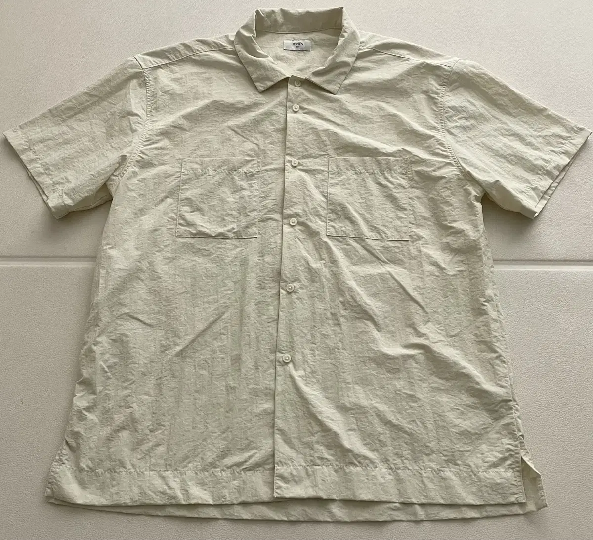 Top Ten Nylon Overfit Short Sleeve Shirt