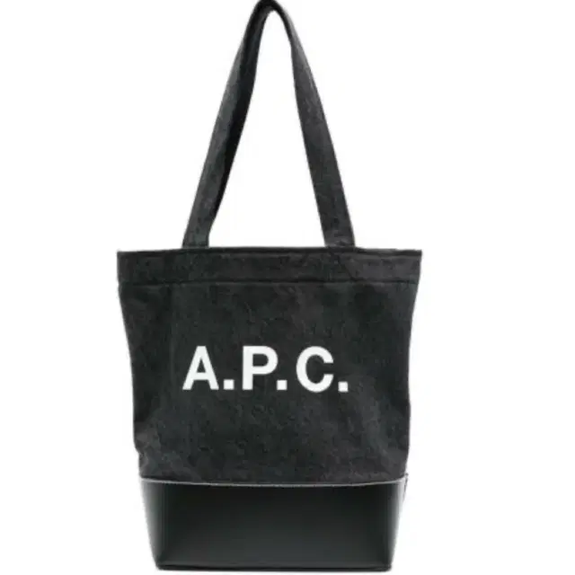 Apc 아페쎄 데님 악셀 토트백 스몰사이즈