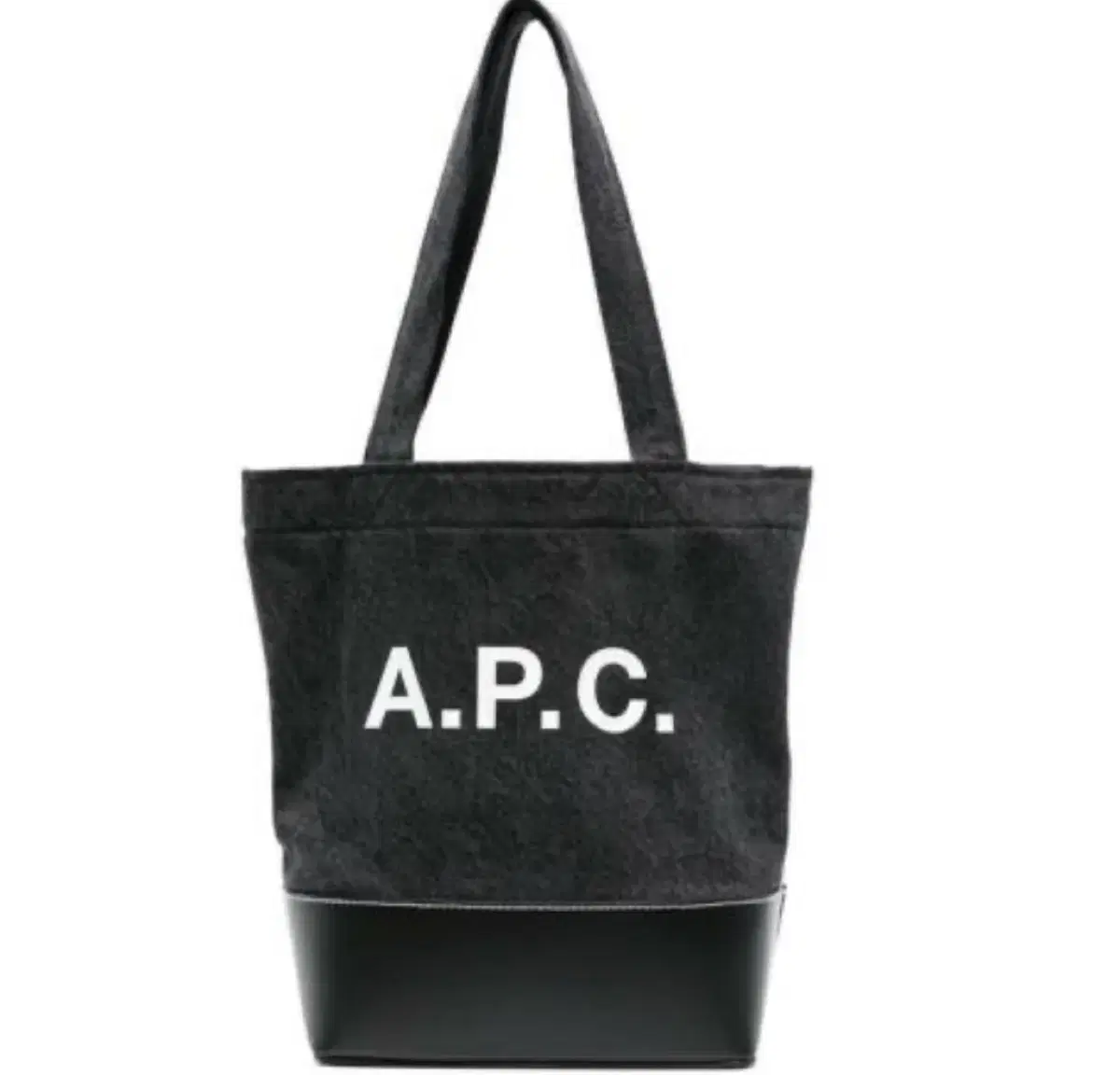 Apc 아페쎄 데님 악셀 토트백 스몰사이즈