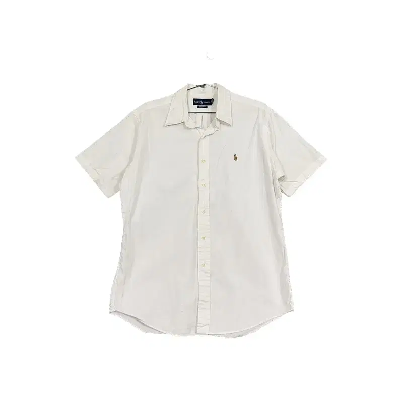 [Polo ]Doosan Custom Fit White Short Sleeve Shirt