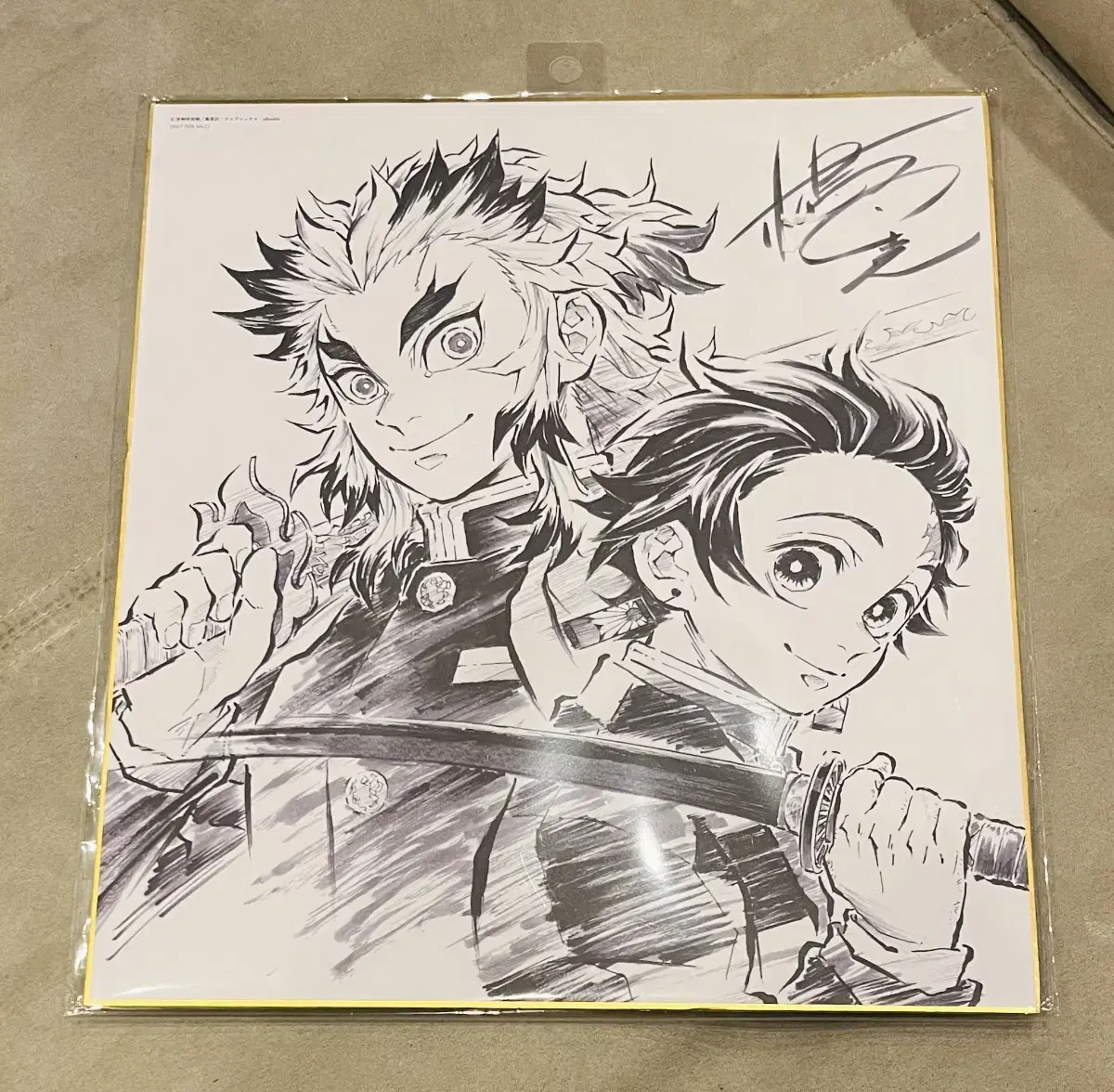 Rare Rengoku, Tanjiro original artwork version of the Demon Slayer? I sell Rengoku Kyozuu