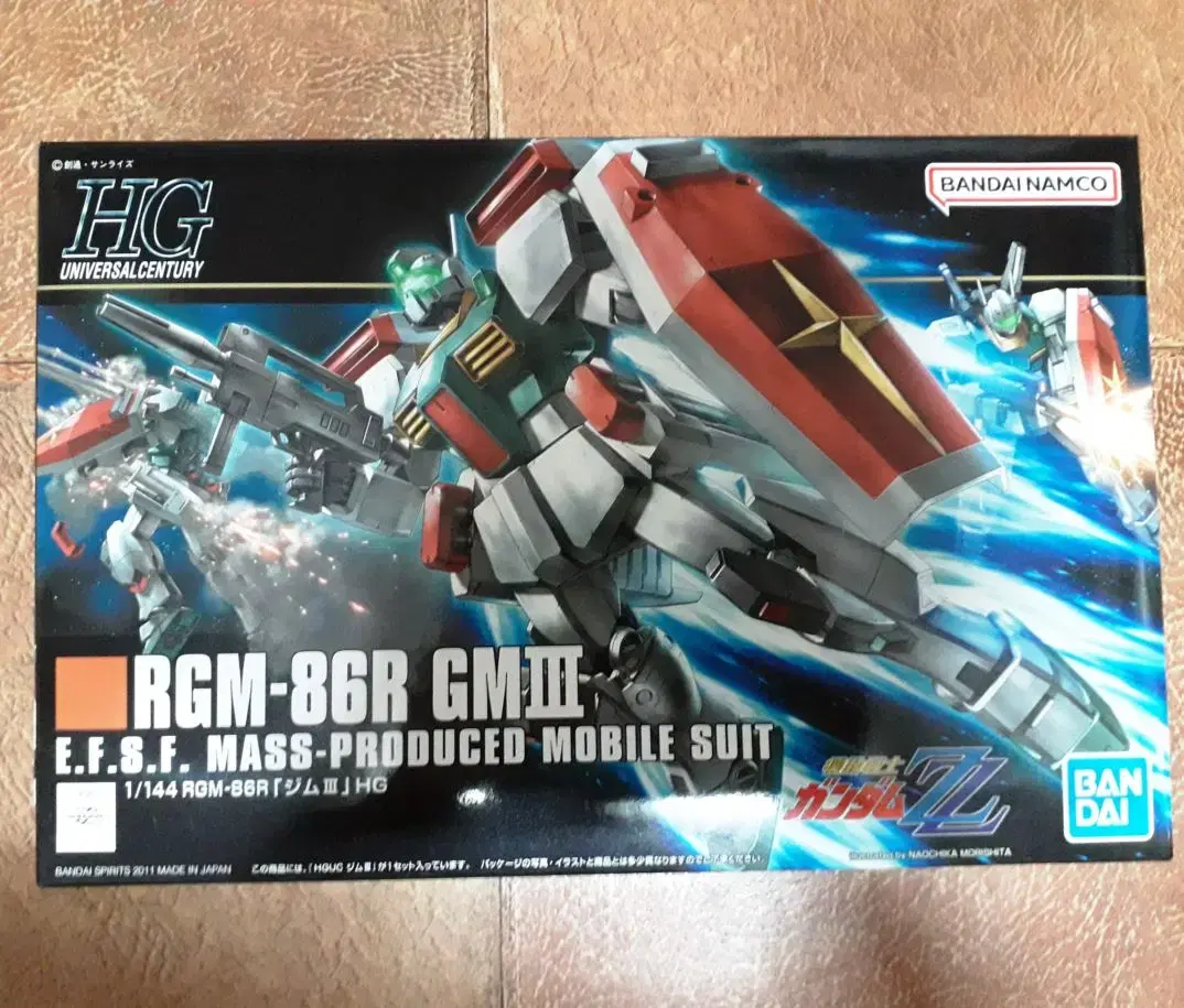 Gundam.HGUC-126 RGM Pack3 sells.