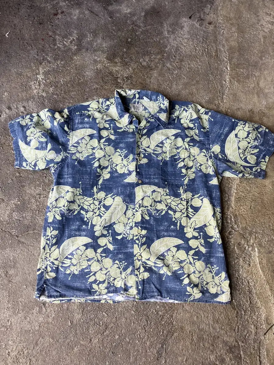 G.H.Bass&Co Hawaiian Aloha Shirt L