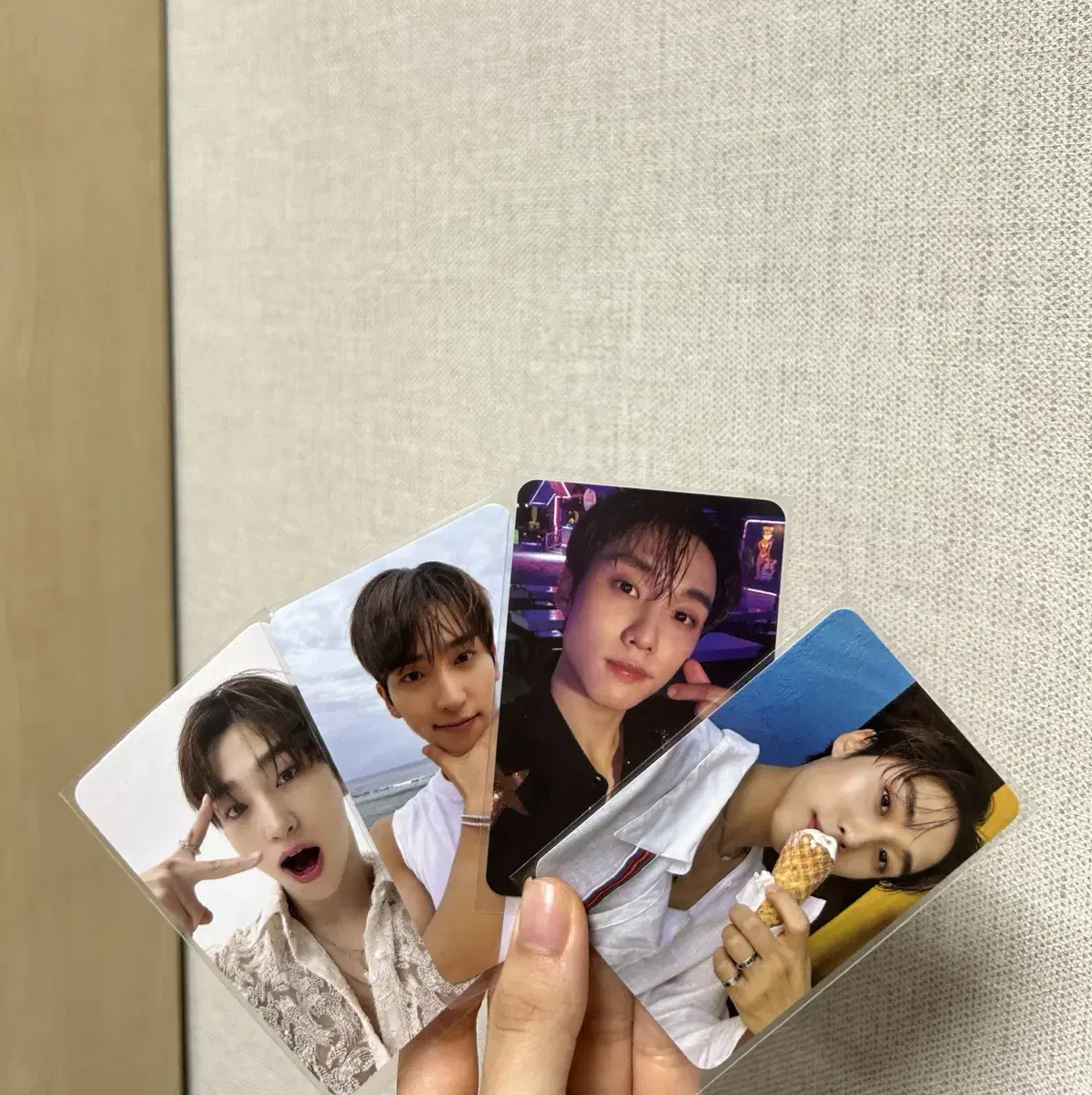 The Boyz Fantasy Lip Gloss sangyeon jacob younghoon eric Photocard