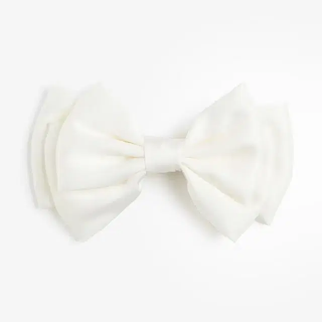 (새제품)Satin bow hair clip