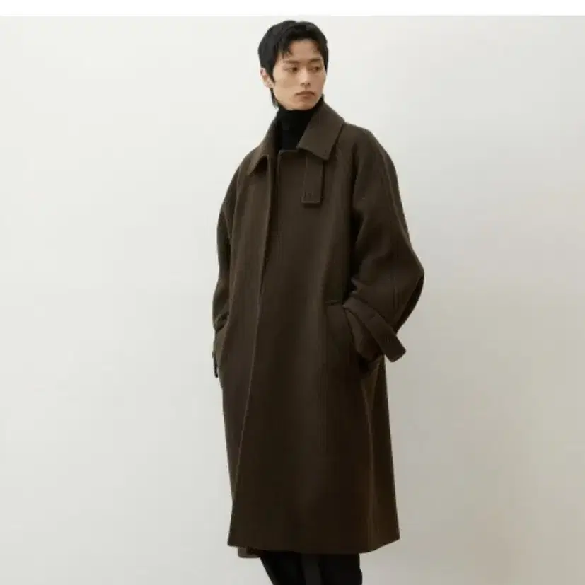 (s)주앙옴므 BALMACAAN COAT (KHAKI BROWN)