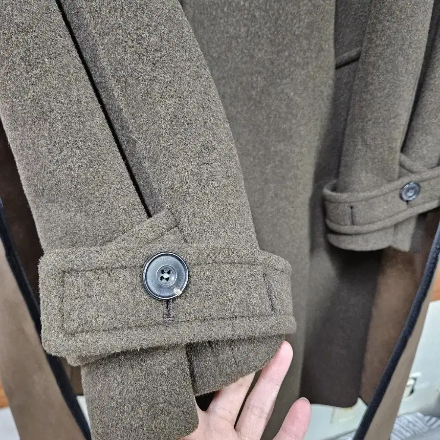 (s)주앙옴므 BALMACAAN COAT (KHAKI BROWN)