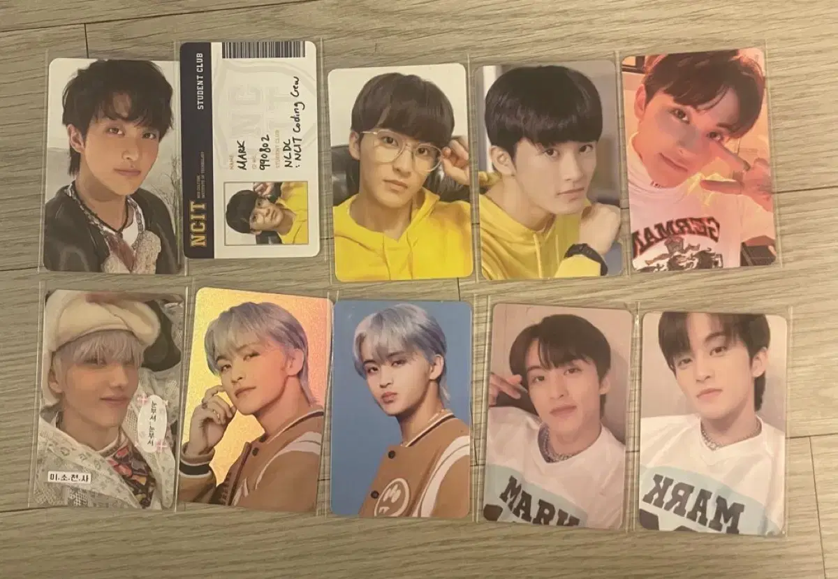 NCT mark photocard Sell (+Jisung Jae Min Han Jeno Haechan)