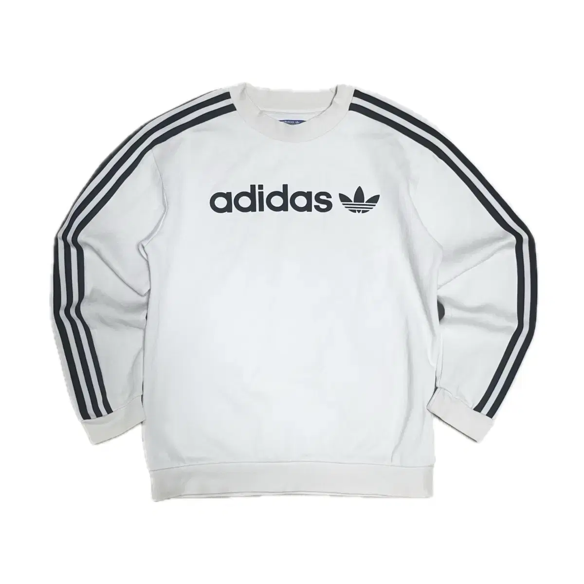 Adidas Velvet Logo Navy and White Top