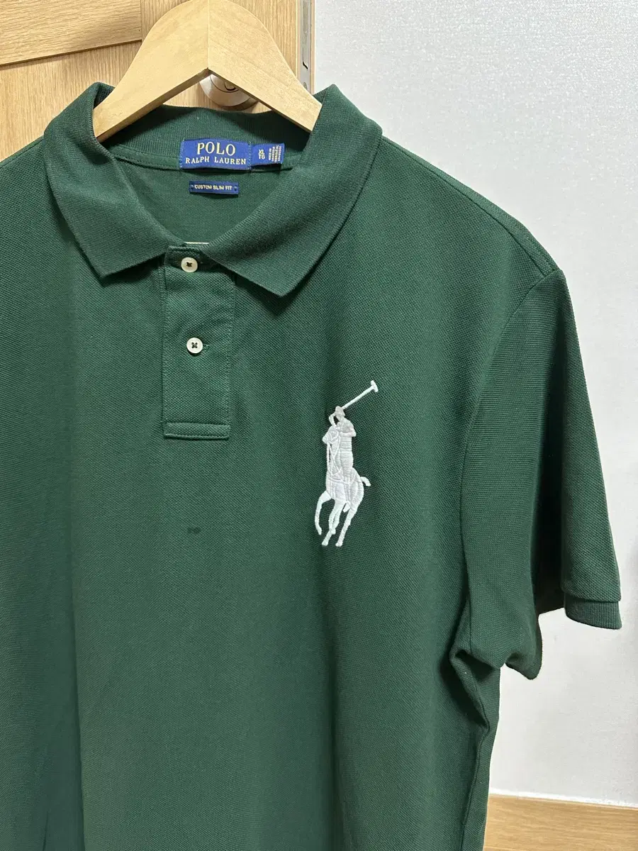 Polo Big Pony Custom Slim Fit Karate (Green) XL